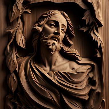 3D model st jesus (STL)